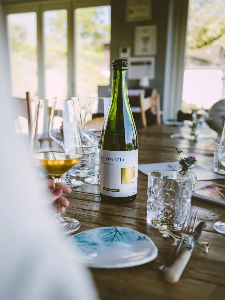 A tasting at the estate